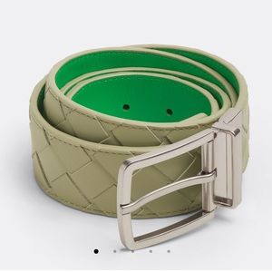 Bottega Veneta Intrecciato Reversible Belt